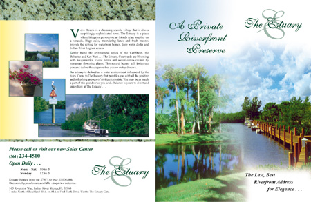 Sales booklet - outside . . .