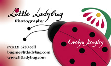 Biz card for a fabulous outdoor/nature photographer . . .