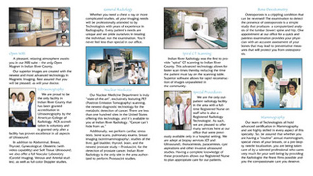 Large gatefold - inside . . .